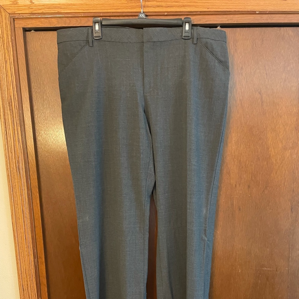 Checkered black and Gray or Solid Gray Gap trouser